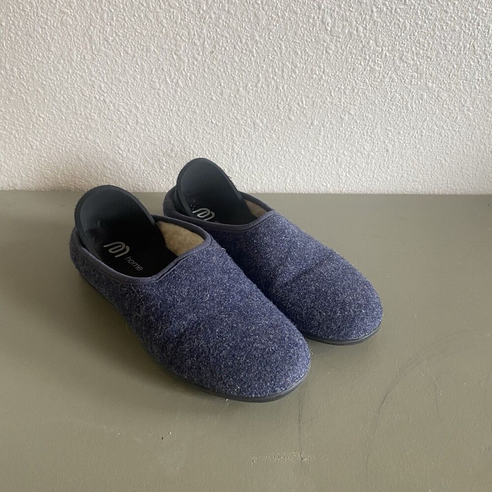 Mahabis Classic Women’s Oland Navy Slippers, Size US 7.5M, EUR 38